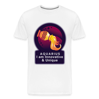 Thumbnail for Men's Glow Aquarius Premium T-Shirt - white