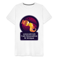 Thumbnail for Men's Glow Aquarius Premium T-Shirt - white