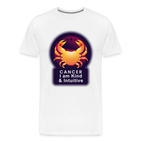 Thumbnail for Men's Glow Cancer Premium T-Shirt - white