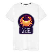 Thumbnail for Men's Glow Cancer Premium T-Shirt - white