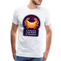 Thumbnail for Men's Glow Cancer Premium T-Shirt - white