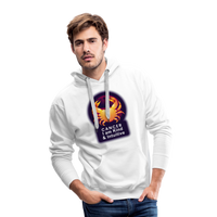 Thumbnail for Men’s Glow Cancer Premium Hoodie - white