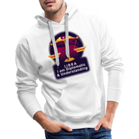 Thumbnail for Men’s Glow Libra Premium Hoodie - white