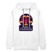 Thumbnail for Men’s Glow Libra Premium Hoodie - white