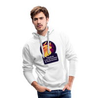 Thumbnail for Men’s Glow Taurus Premium Hoodie - white