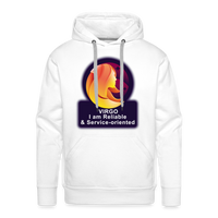 Thumbnail for Men’s Glow Virgo Premium Hoodie - white