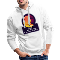 Thumbnail for Men’s Glow Virgo Premium Hoodie - white