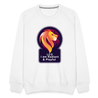 Thumbnail for Men’s Glow Leo Premium Sweatshirt - white