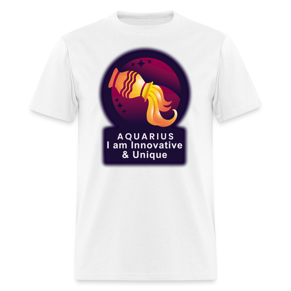 Men's Glow Aquarius Classic T-Shirt - white