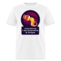 Thumbnail for Men's Glow Aquarius Classic T-Shirt - white