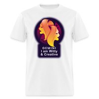 Thumbnail for Men's Glow Gemini Classic T-Shirt - white