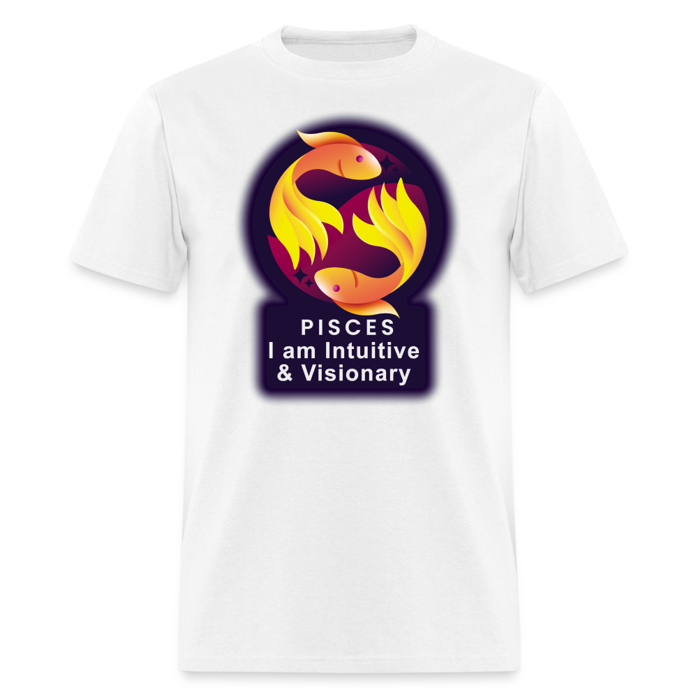 Men's Glow Pisces Classic T-Shirt - white