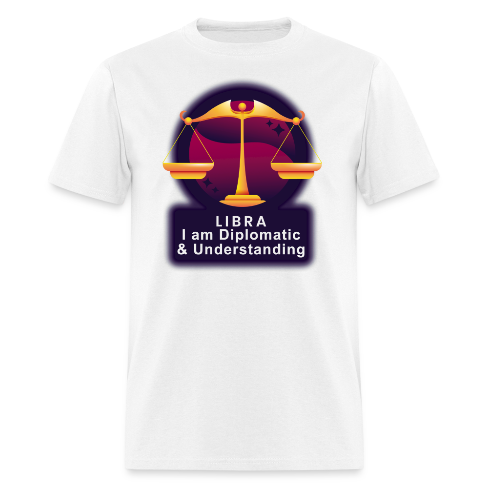 Men's Glow Libra Classic T-Shirt - white