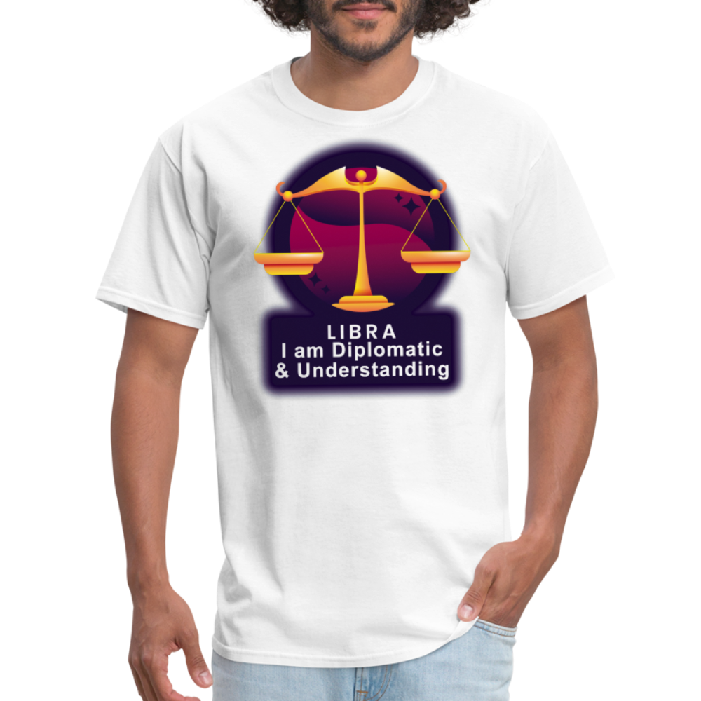 Men's Glow Libra Classic T-Shirt - white