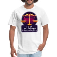 Thumbnail for Men's Glow Libra Classic T-Shirt - white