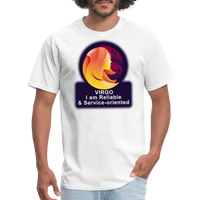 Thumbnail for Men's Glow Virgo Classic T-Shirt - white