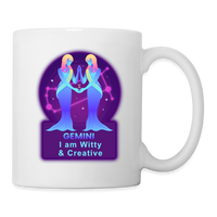 Thumbnail for Neon Gemini Coffee/Tea Mug - white