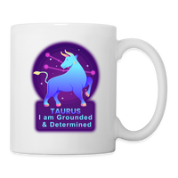 Thumbnail for Neon Taurus Coffee/Tea Mug - white