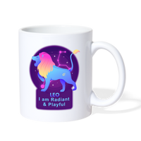 Thumbnail for Neon Leo Coffee/Tea Mug - white