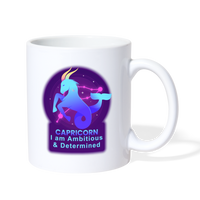 Thumbnail for Neon Capricorn Coffee/Tea Mug - white