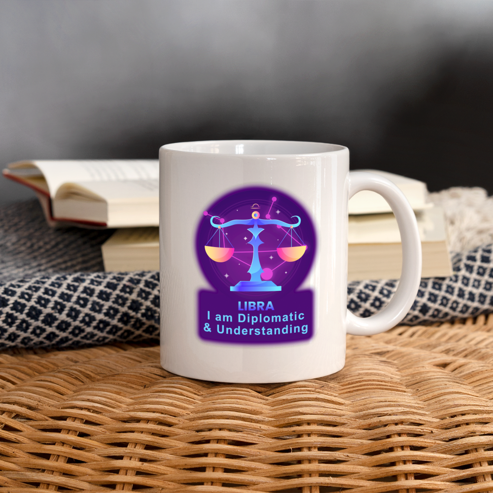 Neon Libra Coffee/Tea Mug - white