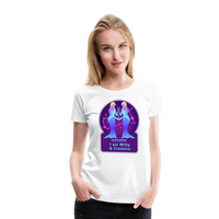 Thumbnail for Women’s Neon Gemini Premium T-Shirt - white