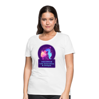 Thumbnail for Women’s Neon Aquarius Premium T-Shirt - white