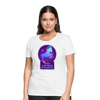 Thumbnail for Women’s Neon Aries Premium T-Shirt - white