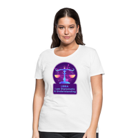 Thumbnail for Women’s Neon Libra Premium T-Shirt - white