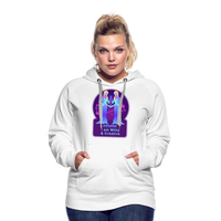 Thumbnail for Women’s Neon Gemini Premium Hoodie - white