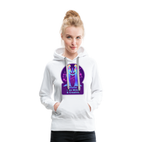 Thumbnail for Women’s Neon Gemini Premium Hoodie - white