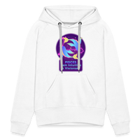 Thumbnail for Women’s Neon Pisces Premium Hoodie - white