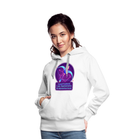 Thumbnail for Women’s Neon Sagittarius Premium Hoodie - white