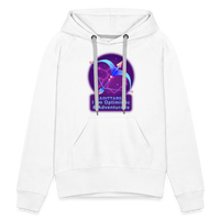 Thumbnail for Women’s Neon Sagittarius Premium Hoodie - white