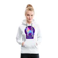 Thumbnail for Women’s Neon Leo Premium Hoodie - white