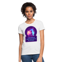 Thumbnail for Women's Neon Aquarius T-Shirt - white