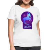 Thumbnail for Women's Neon Aries T-Shirt - white