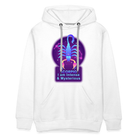 Thumbnail for Men’s Neon Scorpio Premium Hoodie - white