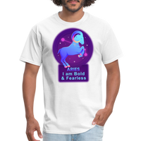 Thumbnail for Men's Neon Aries Classic T-Shirt - white