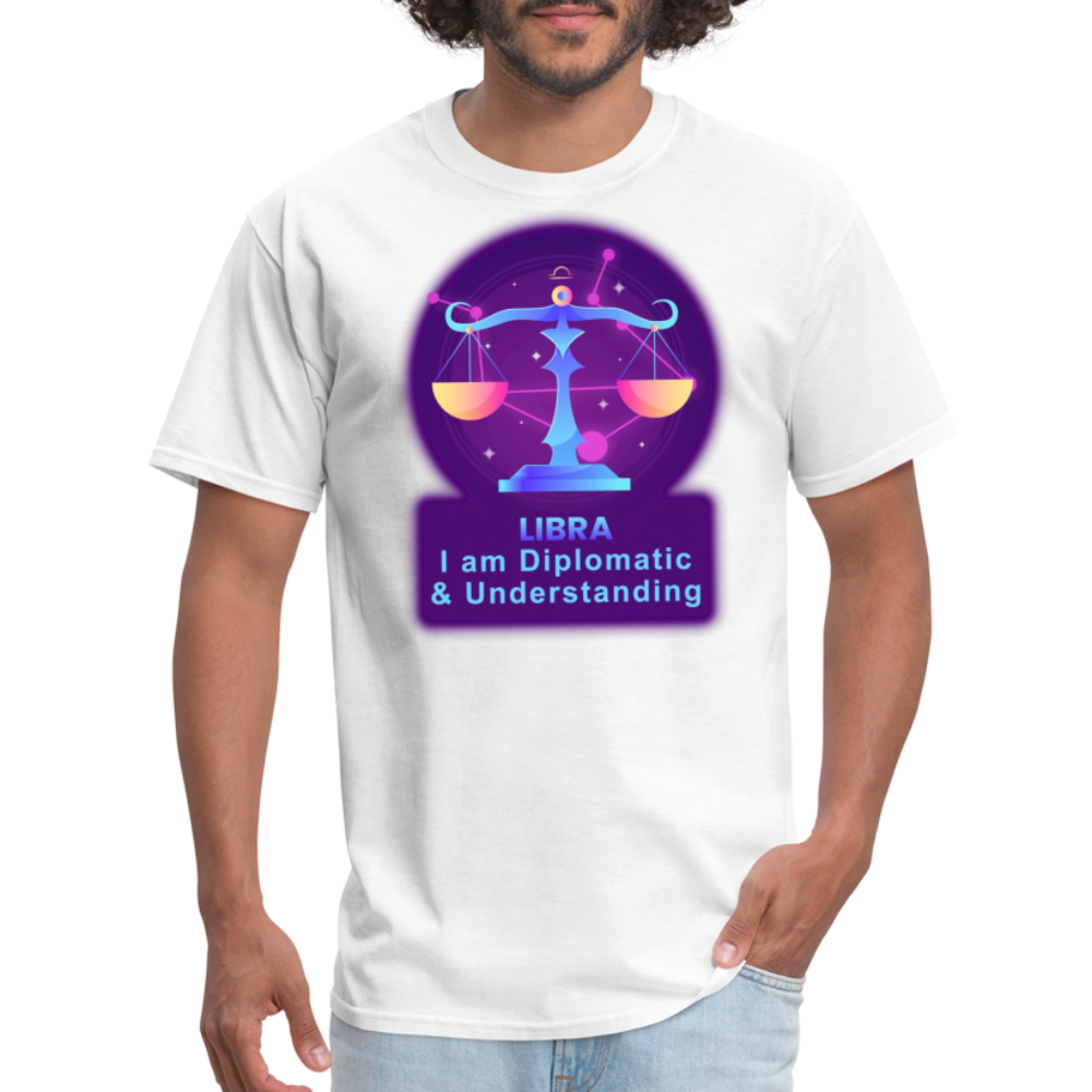 Men's Neon Libra Classic T-Shirt - white