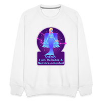 Thumbnail for Men’s Neon Virgo Premium Sweatshirt - white