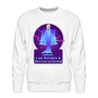 Thumbnail for Men’s Neon Virgo Premium Sweatshirt - white