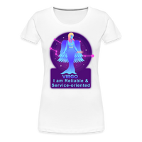 Thumbnail for Women’s Neon Virgo Premium T-Shirt - white