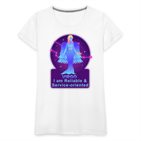 Thumbnail for Women’s Neon Virgo Premium T-Shirt - white