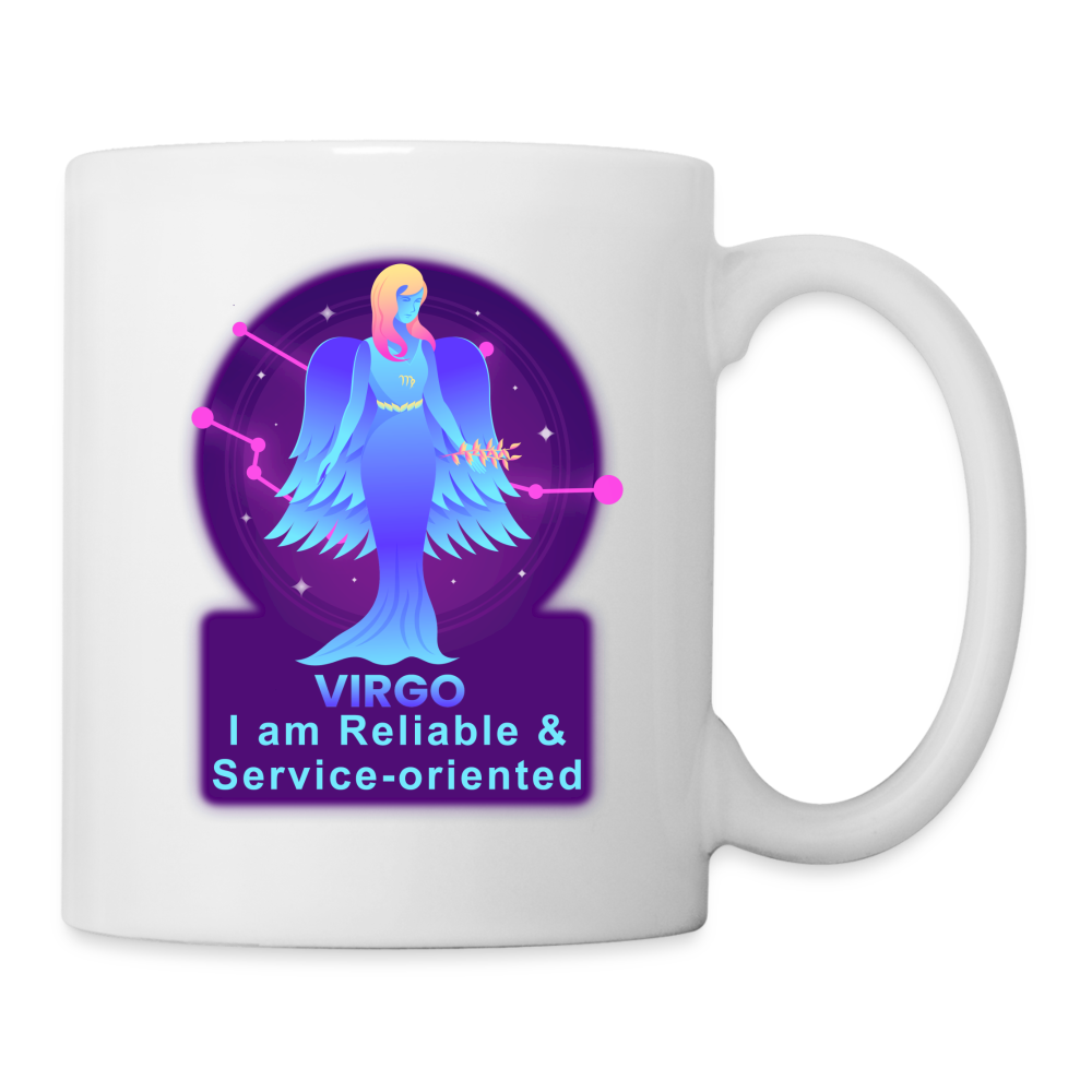Neon Virgo Coffee/Tea Mug - white