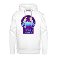 Thumbnail for Men’s Neon Cancer Premium Hoodie - white