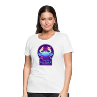 Thumbnail for Women’s Neon Cancer Premium T-Shirt - white