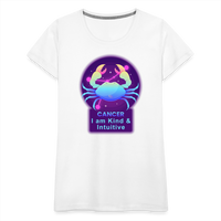 Thumbnail for Women’s Neon Cancer Premium T-Shirt - white