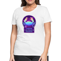 Thumbnail for Women’s Neon Cancer Premium T-Shirt - white