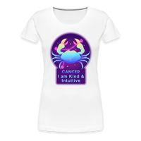 Thumbnail for Women’s Neon Cancer Premium T-Shirt - white